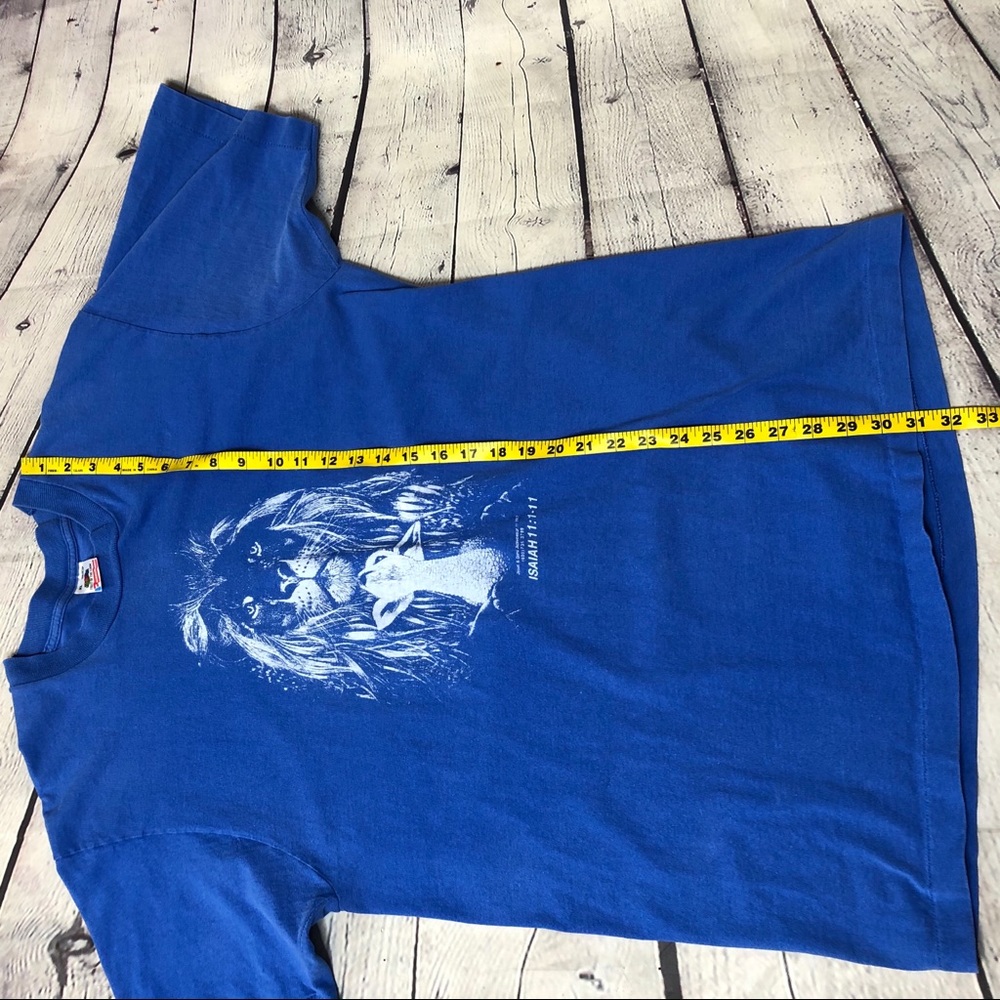 Vintage Single Stitch Bible Verse Religious Shirt - Picture 13 of 14